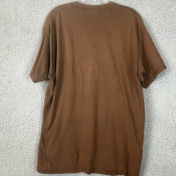 Vintage Wildlife Bear Alaska T Shirt Size Large Native Graphic Hanes Beefy T - Picture 2 of 4